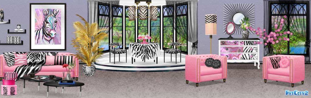 Exotic Living Room-wide