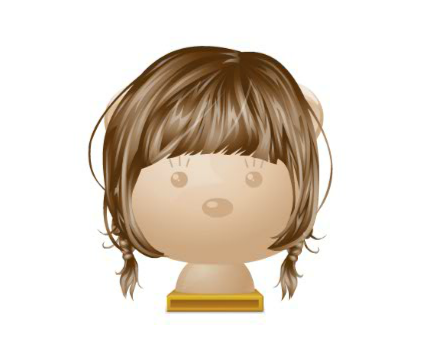 Cute Two Pigtails Wig 9