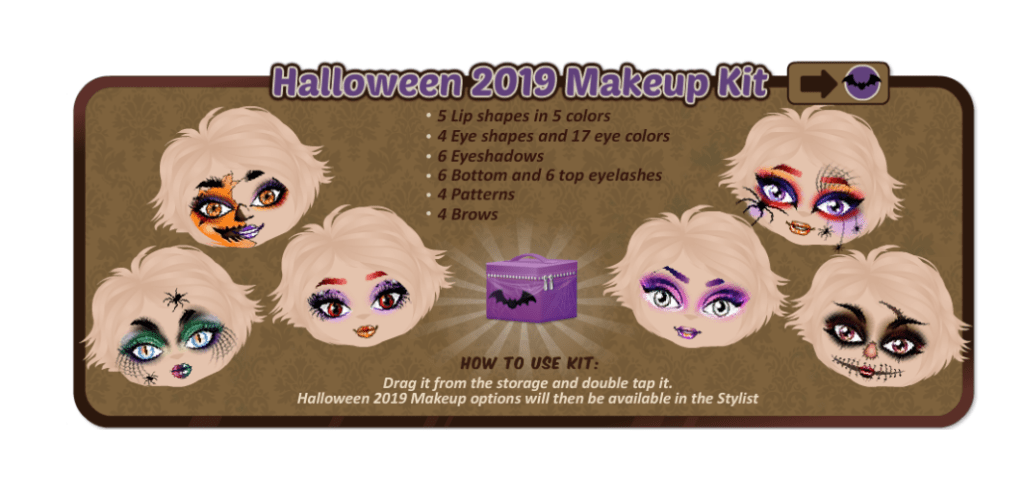 Halloween 2019 Makeup Kit