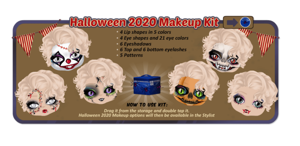 Halloween 2020 Makeup Kit