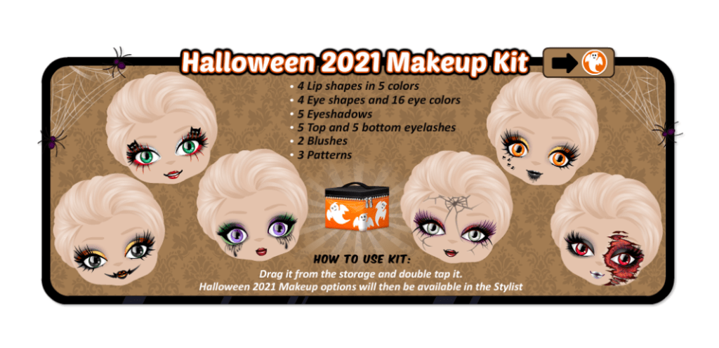 Halloween 2021Makeup Kit