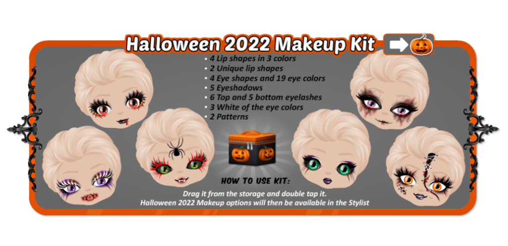 Halloween 2022 Makeup Kit