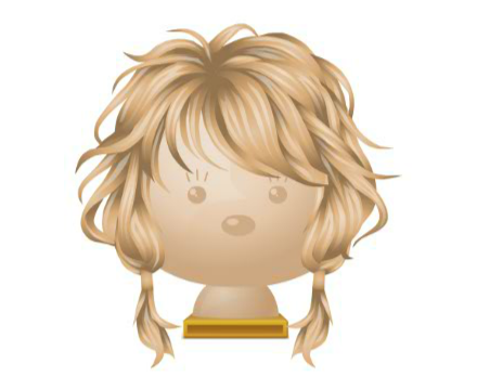 Long Messy Pony Tails Wig 7