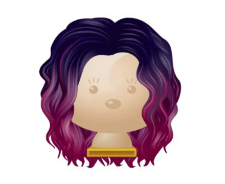 Long Wavy Wig with Gradient 6