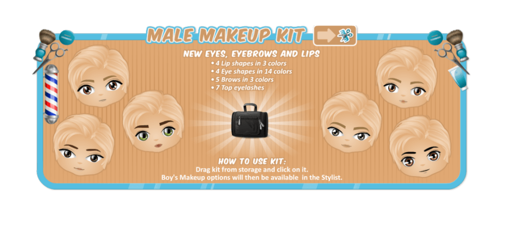 Male Makeup Kit