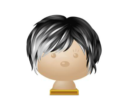 Two Tone Short Wig b6