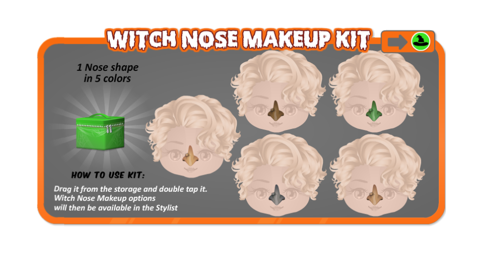 Witch Nose Makeup Kit